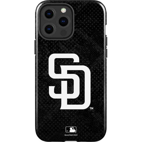 MLB San Diego Padres Dark Wash iPhone 15 Pro Max Impact Case